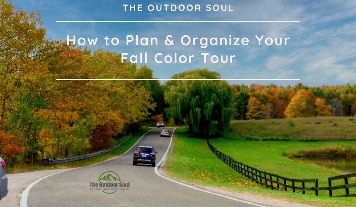 How to Plan & Organize Your Fall Color Tour Featured Image - M-119 in Michigan, Tunnel of Trees in the Fall